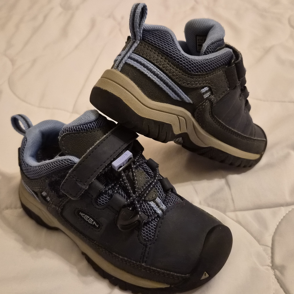 Keen Kids' Black and Blue Shoes